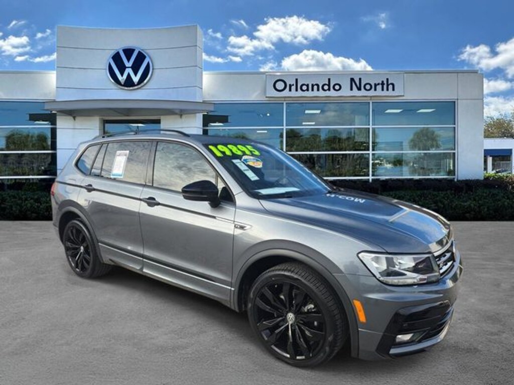 Used 2021 Volkswagen Tiguan 2.0T SE R-Line Black SUV