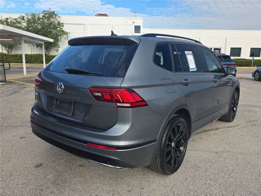 Used 2021 Volkswagen Tiguan 2.0T SE R-Line Black SUV