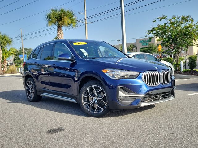 Mediterranean Blue Metallic 2020 BMW X1 SUV / Crossover All-Wheel Drive 8-Speed Automatic