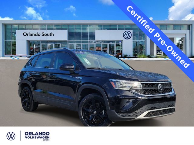 Deep Black 2023 Volkswagen Taos SUV / Crossover Front-Wheel Drive 8-Speed Automatic