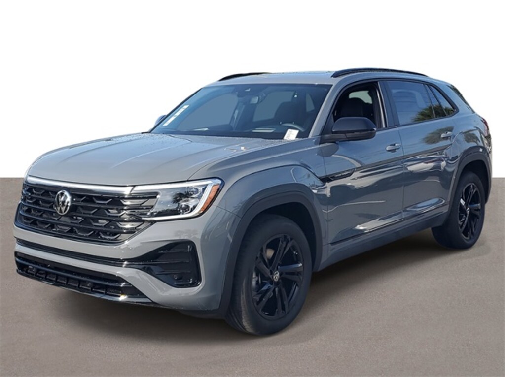New 2026 Volkswagen Atlas Cross Sport 2.0T SEL R-Line Black SUV