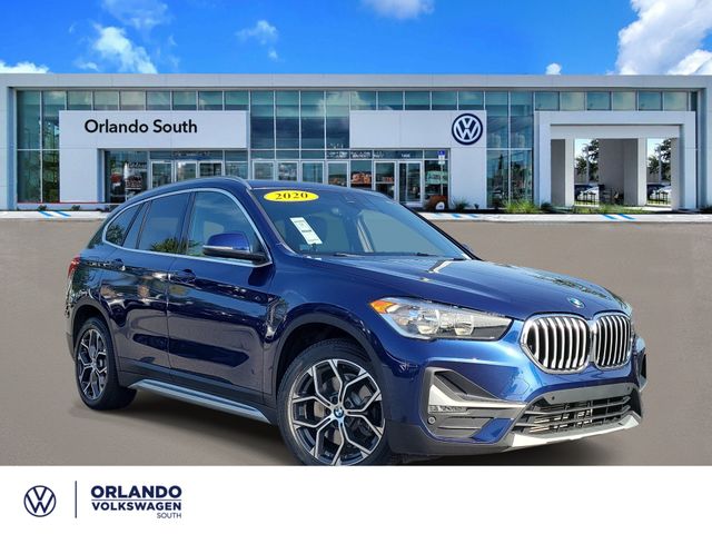 Mediterranean Blue Metallic 2020 BMW X1 SUV / Crossover All-Wheel Drive 8-Speed Automatic