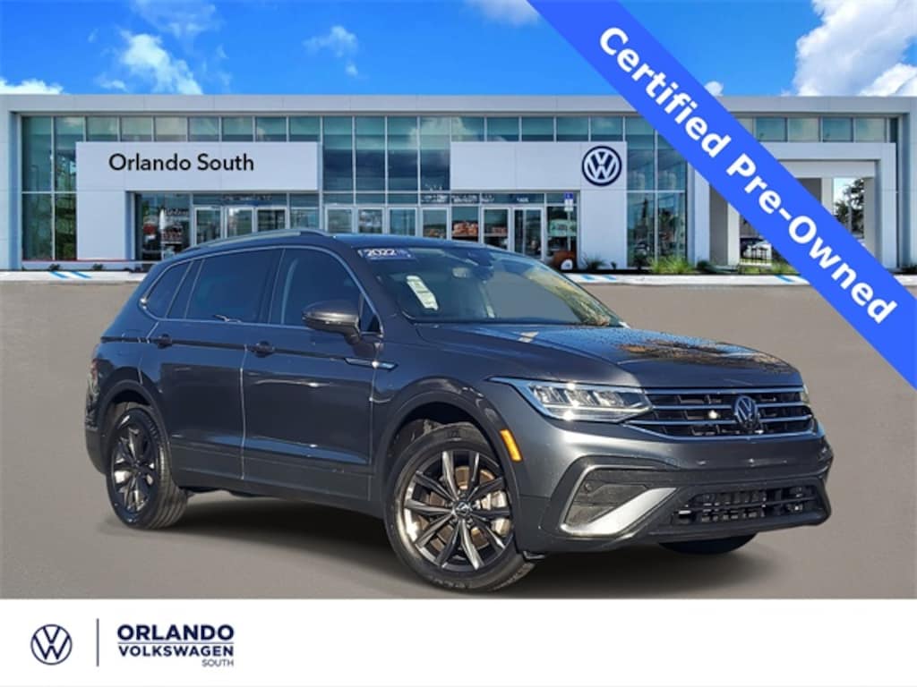 Certified 2022 Volkswagen Tiguan 2.0T SE SUV