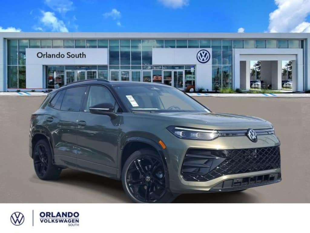 New 2026 Volkswagen Tiguan 2.0T SE R-Line Black SUV