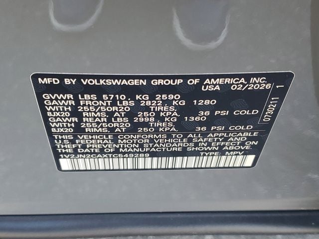 2026 Volkswagen Atlas SE w/Tech - Photo 30