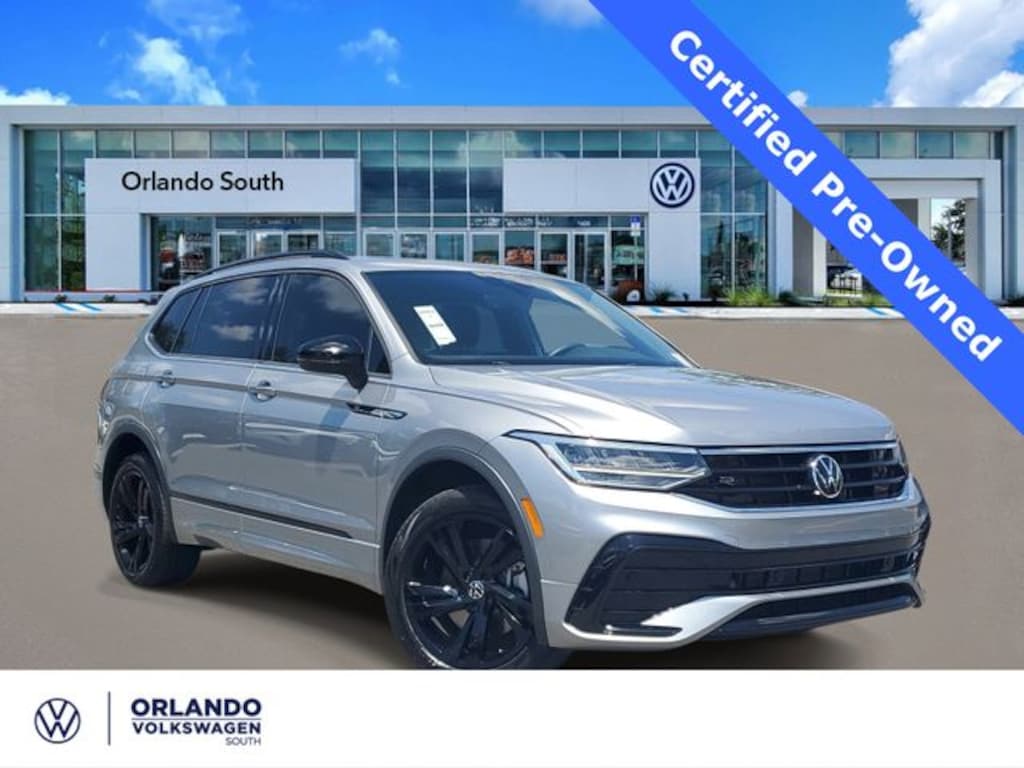 Certified 2023 Volkswagen Tiguan 2.0T SE R-Line Black SUV