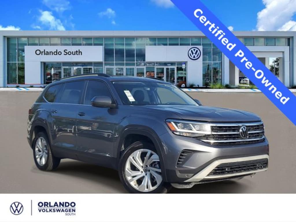 Certified 2023 Volkswagen Atlas 3.6L V6 SE w/Technology SUV
