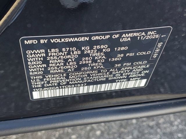 2026 Volkswagen Atlas SE w/Tech - Photo 32