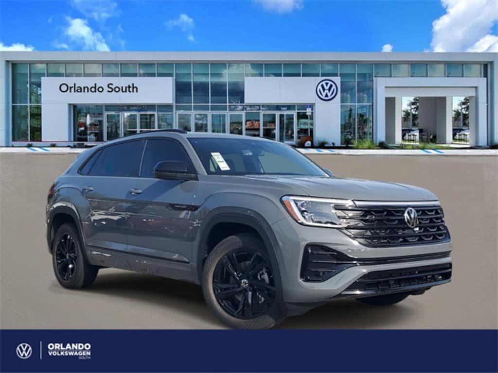 New 2026 Volkswagen Atlas Cross Sport 2.0T SEL R-Line Black SUV