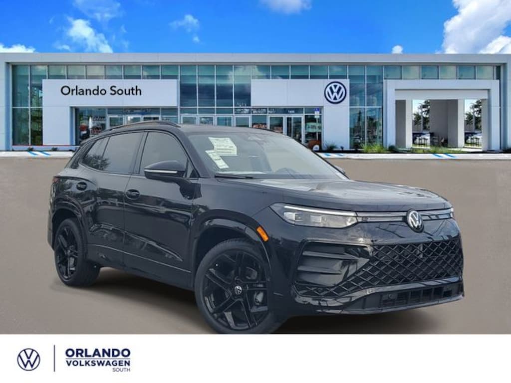 New 2026 Volkswagen Tiguan 2.0T SE R-Line Black SUV