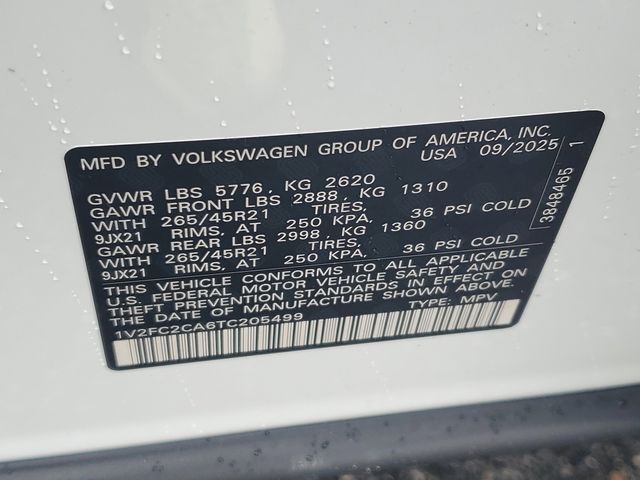 2026 Volkswagen Atlas Cross Sport SEL Premium R-LINE - Photo 33