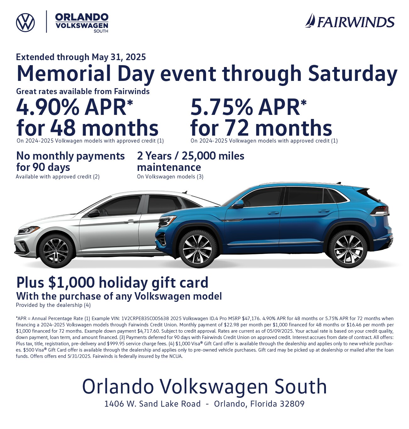 Memorial Day Weekend Event