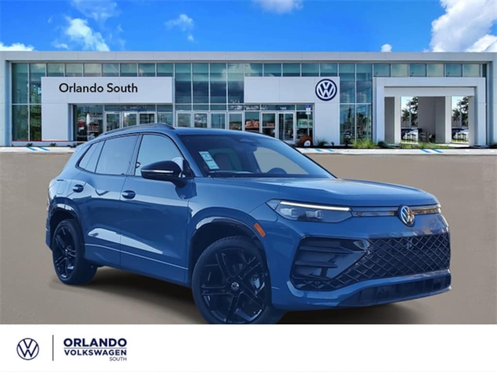 New 2026 Volkswagen Tiguan 2.0T SE R-Line Black SUV