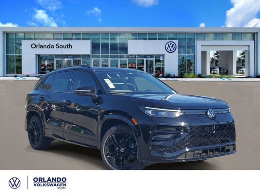 New 2026 Volkswagen Tiguan 2.0T SE R-Line Black SUV