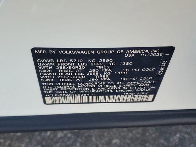2026 Volkswagen Atlas SE w/Tech - Photo 29