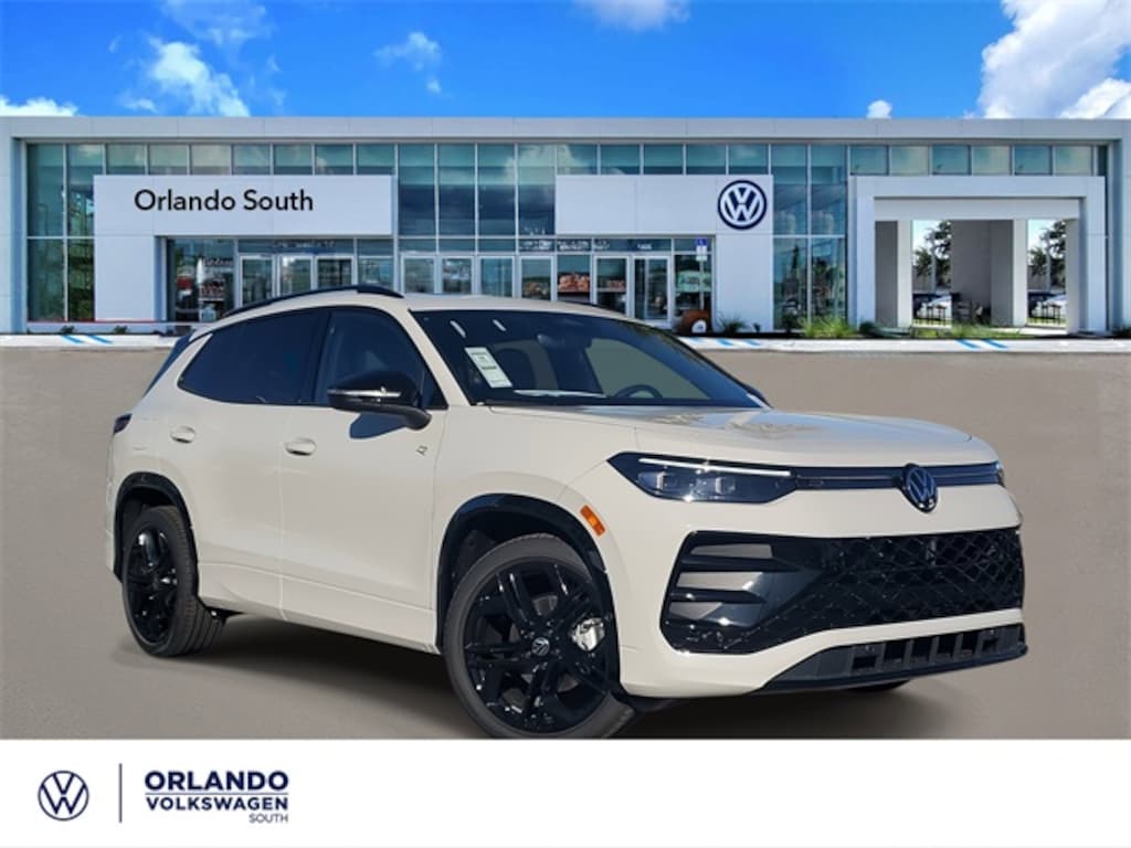 New 2026 Volkswagen Tiguan 2.0T SE R-Line Black SUV