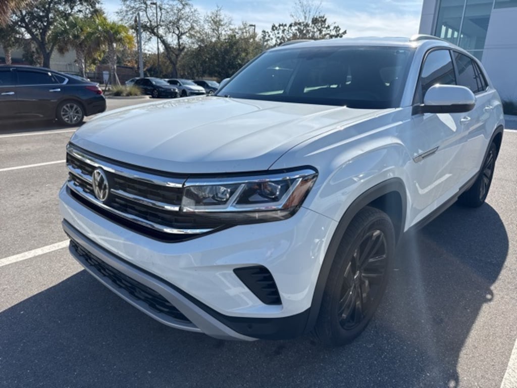 Used 2021 Volkswagen Atlas Cross Sport 2.0T SE w/Technology SUV