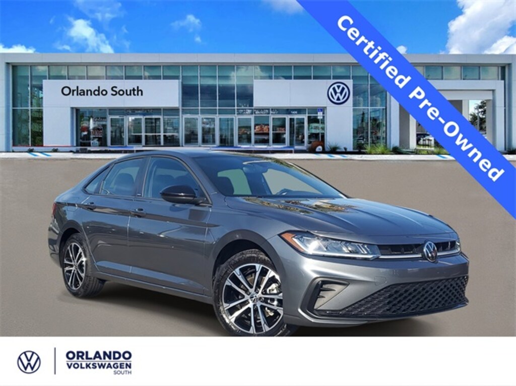 Certified 2025 Volkswagen Jetta 1.5T Sport Sedan