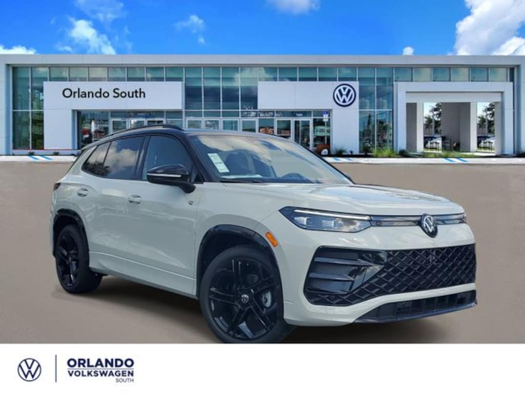 New 2026 Volkswagen Tiguan 2.0T SE R-Line Black SUV