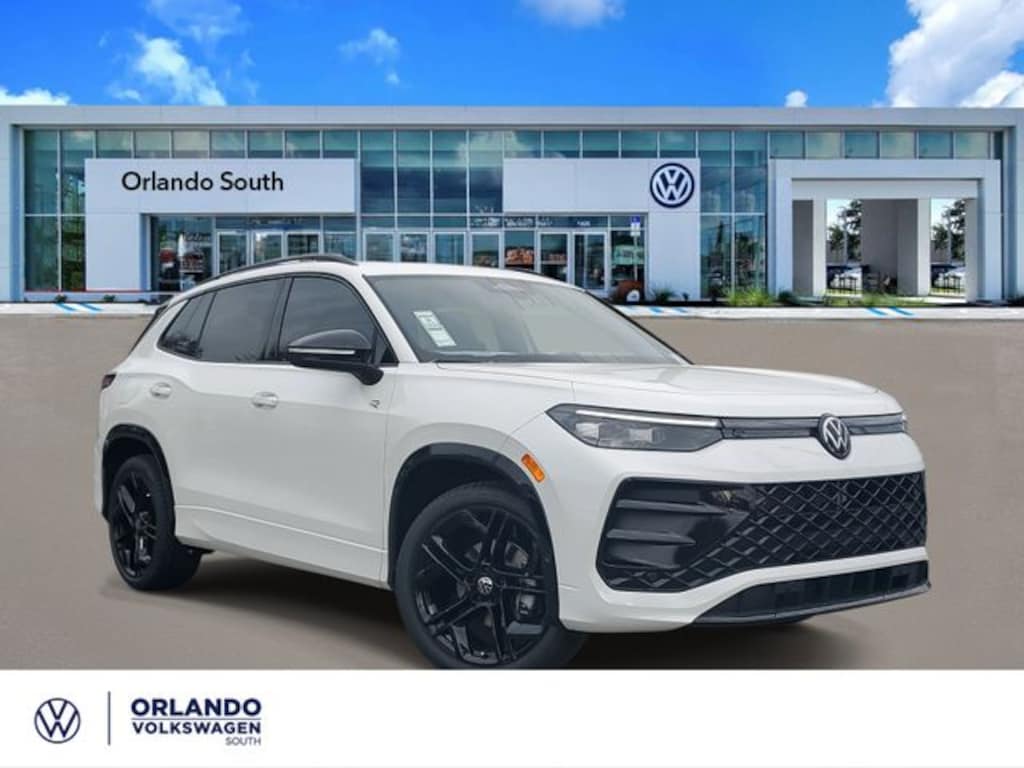 New 2026 Volkswagen Tiguan 2.0T SE R-Line Black SUV
