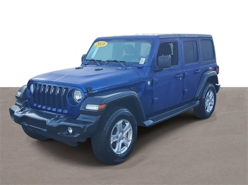 Used 2018 Jeep Wrangler Unlimited Sport S SUV