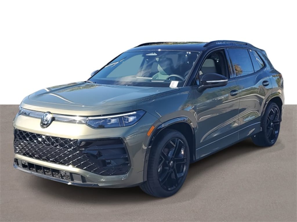 New 2025 Volkswagen Tiguan 2.0T SE R-Line Black SUV