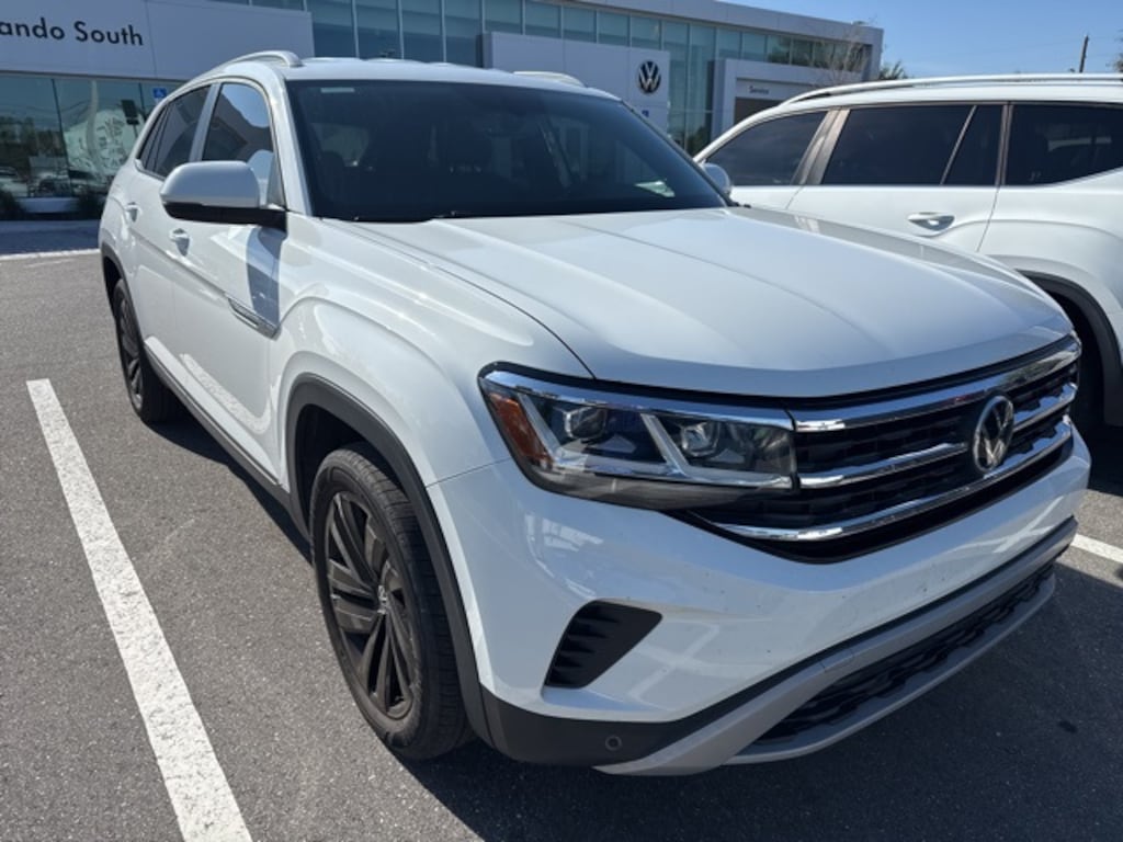Used 2021 Volkswagen Atlas Cross Sport 2.0T SE w/Technology SUV