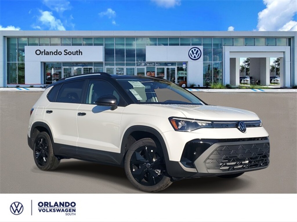 New 2026 Volkswagen Taos 1.5T SE Black SUV