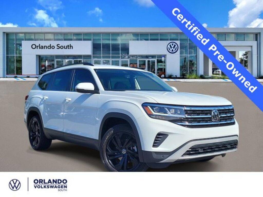 Certified 2023 Volkswagen Atlas 3.6L V6 SE w/Technology SUV