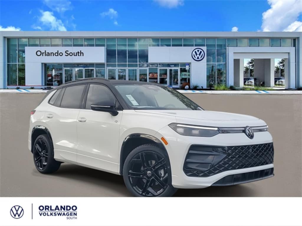 New 2026 Volkswagen Tiguan 2.0T SE R-Line Black SUV