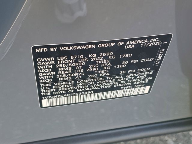 2026 Volkswagen Atlas SE w/Tech - Photo 31