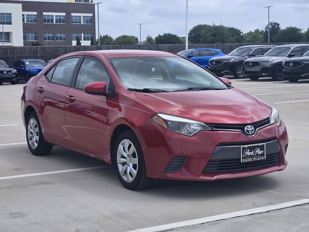Used 2016 Toyota Corolla LE Sedan