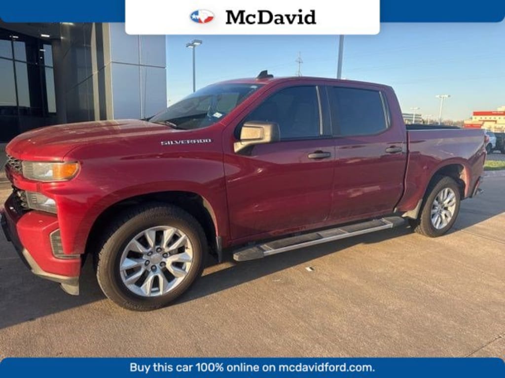 Used 2020 Chevrolet Silverado 1500 Custom Truck Crew Cab