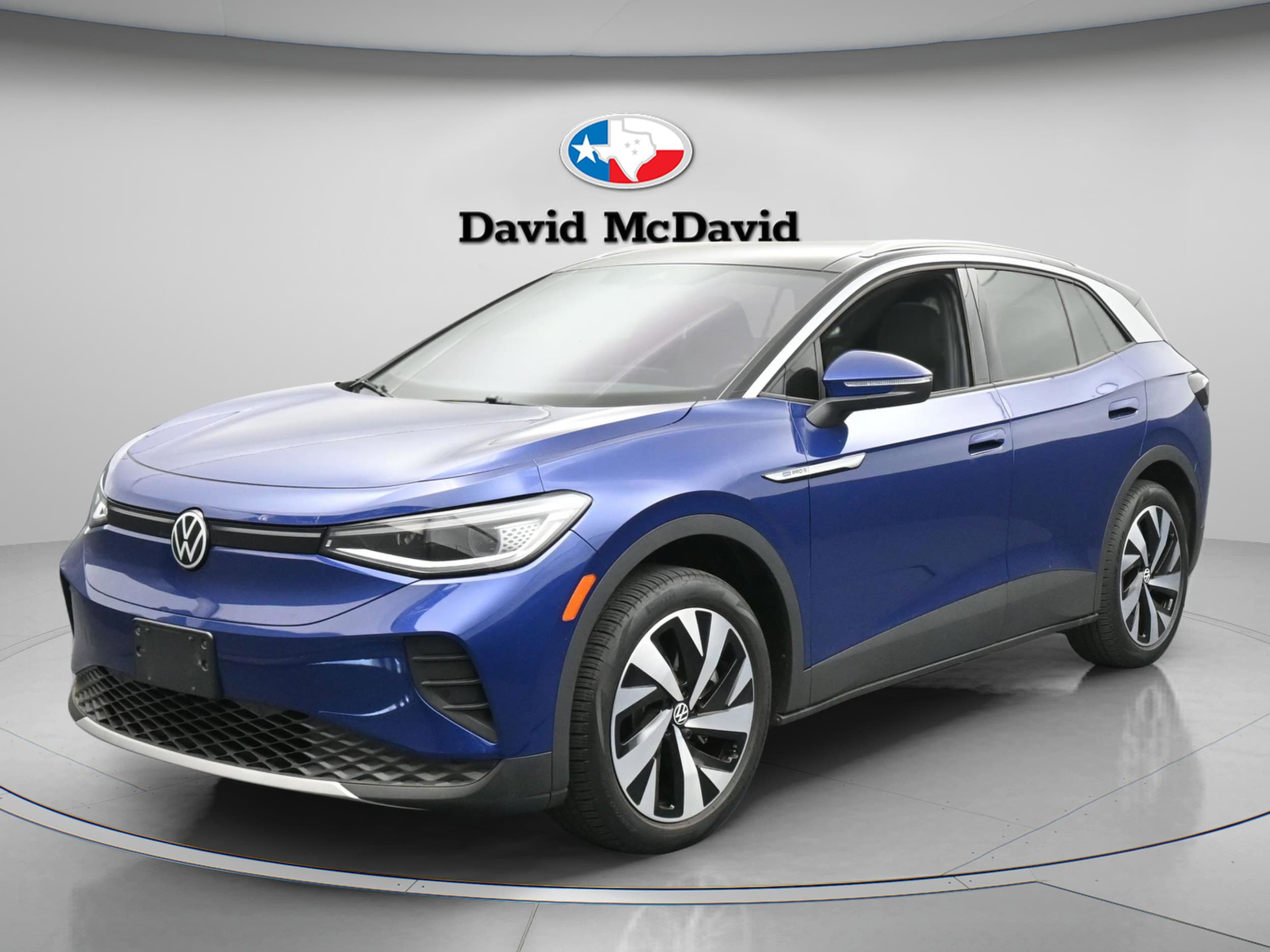 Used 2021 Volkswagen ID.4 PRO S with VIN WVGUNPE27MP061375 for sale in Fort Worth, TX