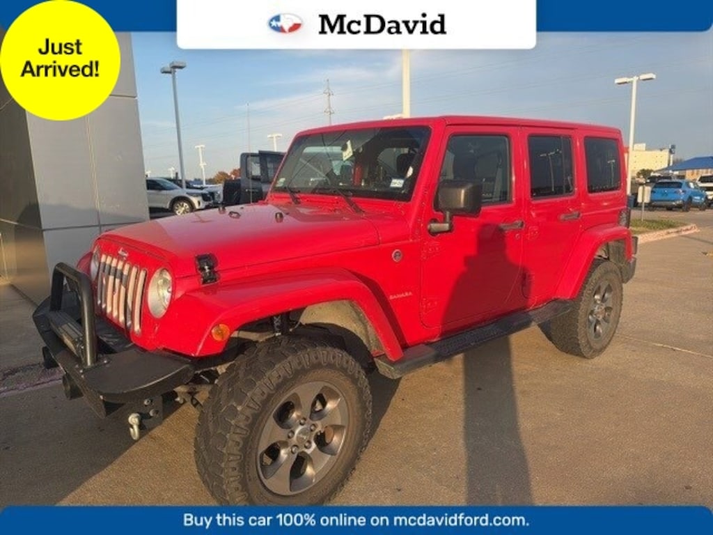 Used 2016 Jeep Wrangler JK Unlimited Sahara SUV