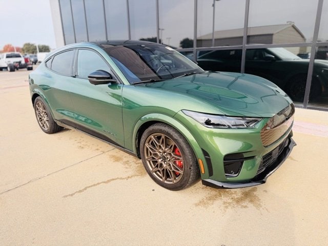 Used 2025 Ford Mustang Mach-E GT AWD with VIN 3FMTK4SXXSMA19689 for sale in Fort Worth, TX