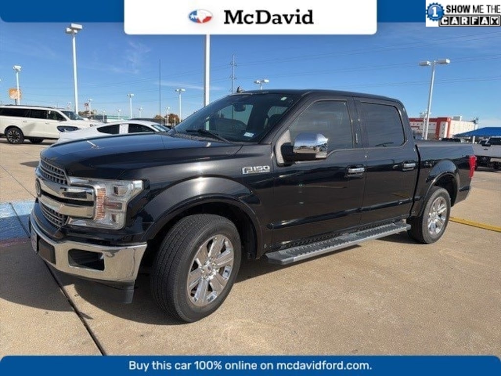 Used 2019 Ford F-150 LARIAT Truck SuperCrew Cab