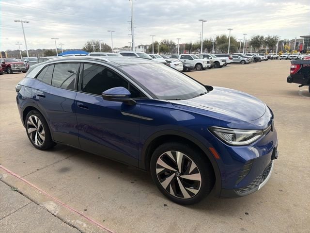 Used 2021 Volkswagen ID.4 PRO S with VIN WVGUNPE27MP061375 for sale in Frisco, TX