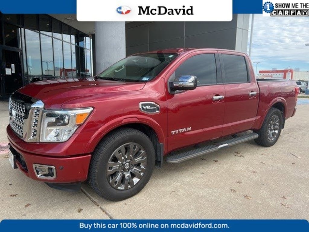 Used 2017 Nissan Titan Platinum Reserve Truck Crew Cab