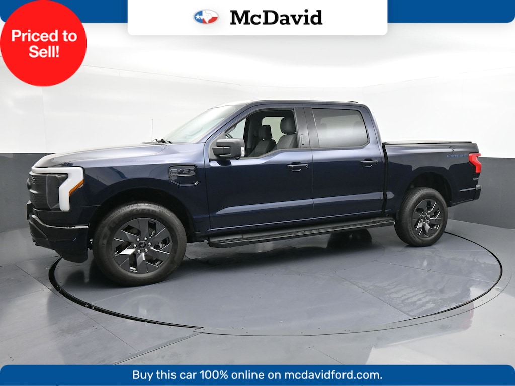 Used 2023 Ford F-150 Lightning XLT Truck SuperCrew Cab