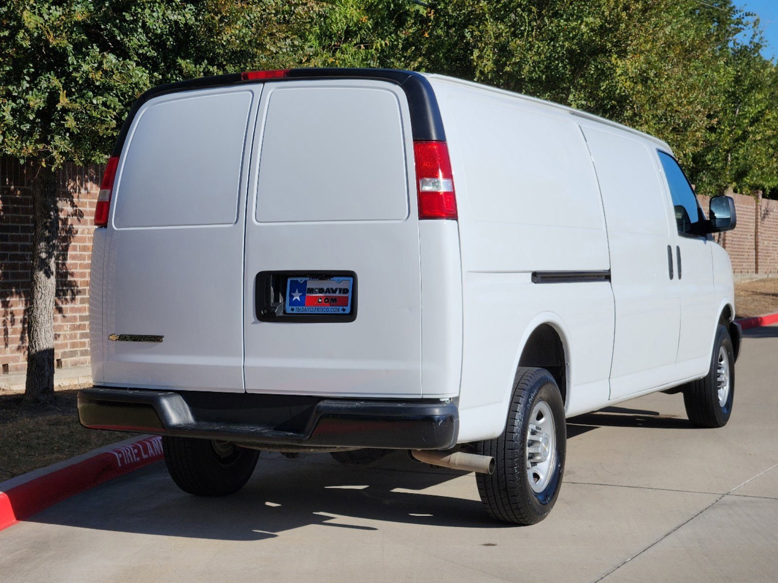 Used 2023 Chevrolet Express Cargo Work Van with VIN 1GCWGBFP5P1110780 for sale in Frisco, TX