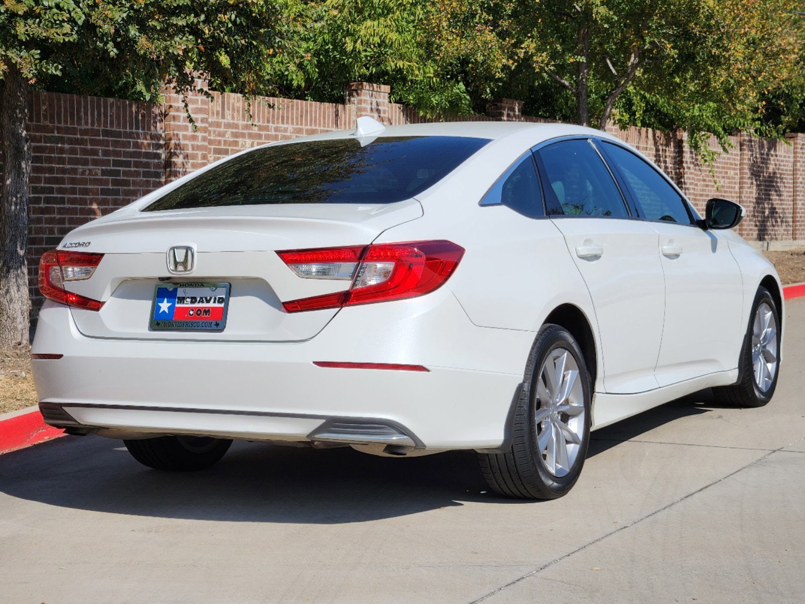 Certified 2021 Honda Accord LX with VIN 1HGCV1F17MA046317 for sale in Frisco, TX