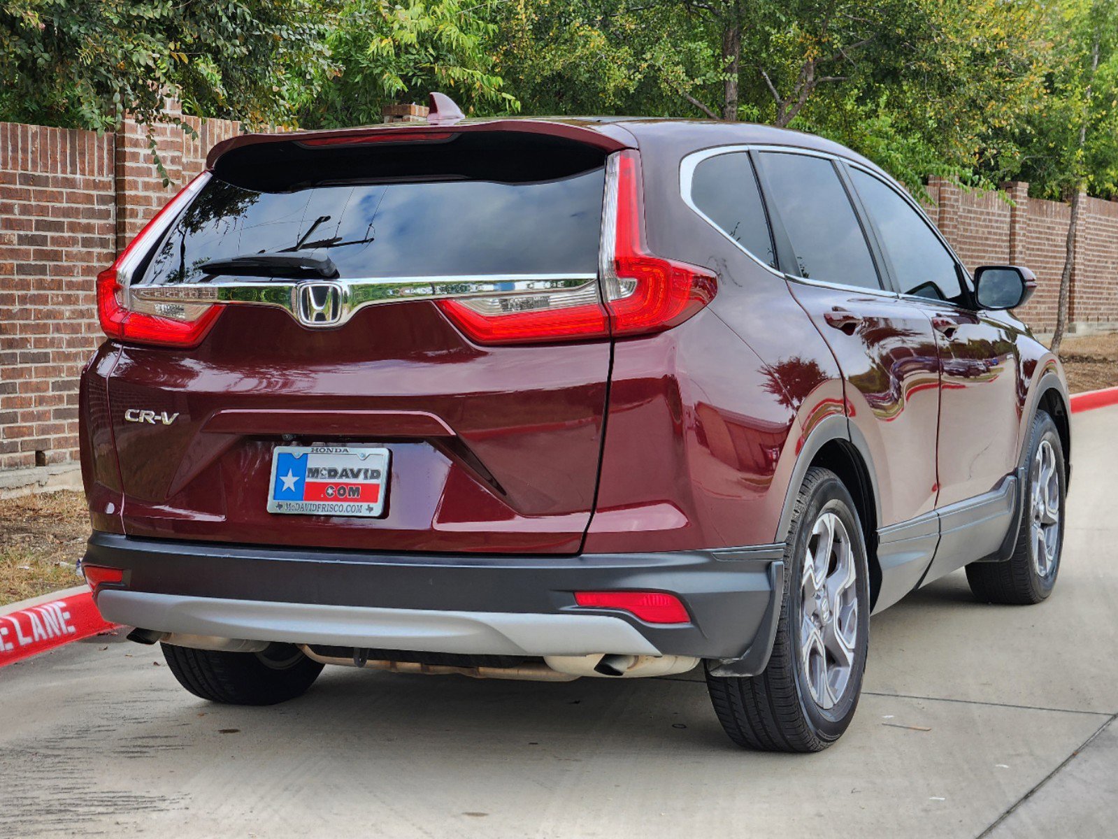 Used 2018 Honda CR-V EX-L with VIN 7FARW1H87JE024986 for sale in Frisco, TX