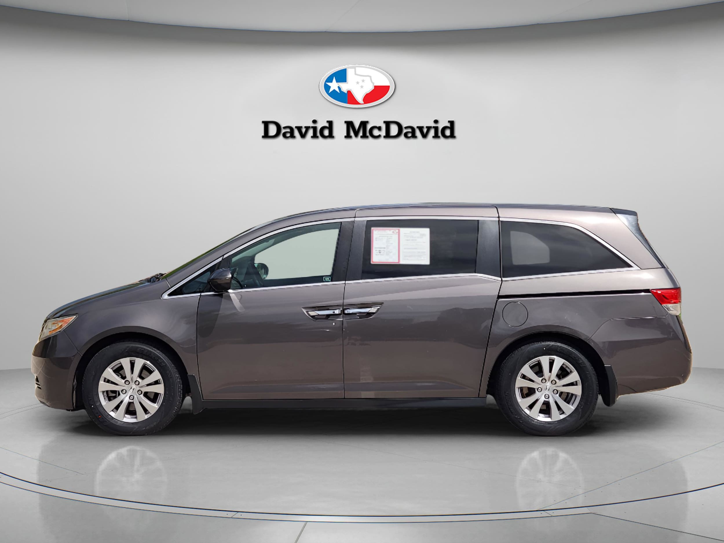 Used 2015 Honda Odyssey EX-L with VIN 5FNRL5H6XFB001977 for sale in Frisco, TX