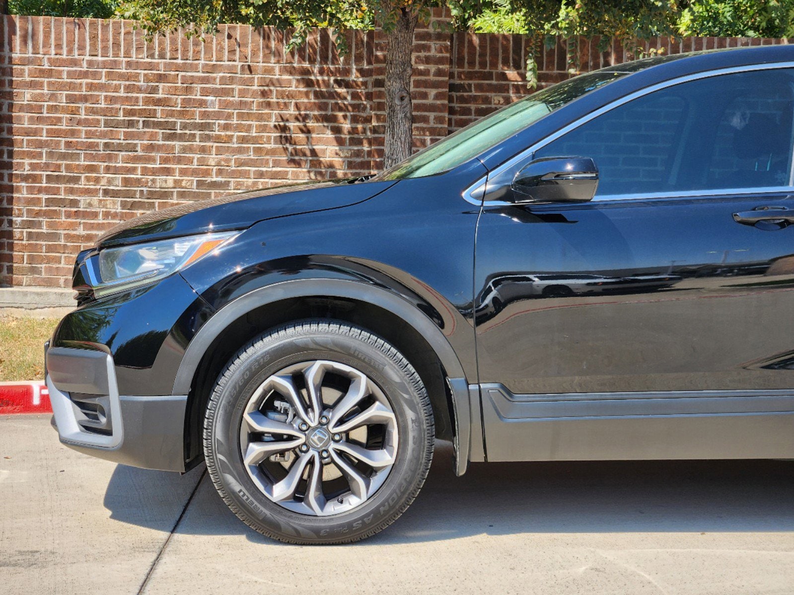 Used 2021 Honda CR-V EX-L with VIN 2HKRW2H88MH668925 for sale in Frisco, TX