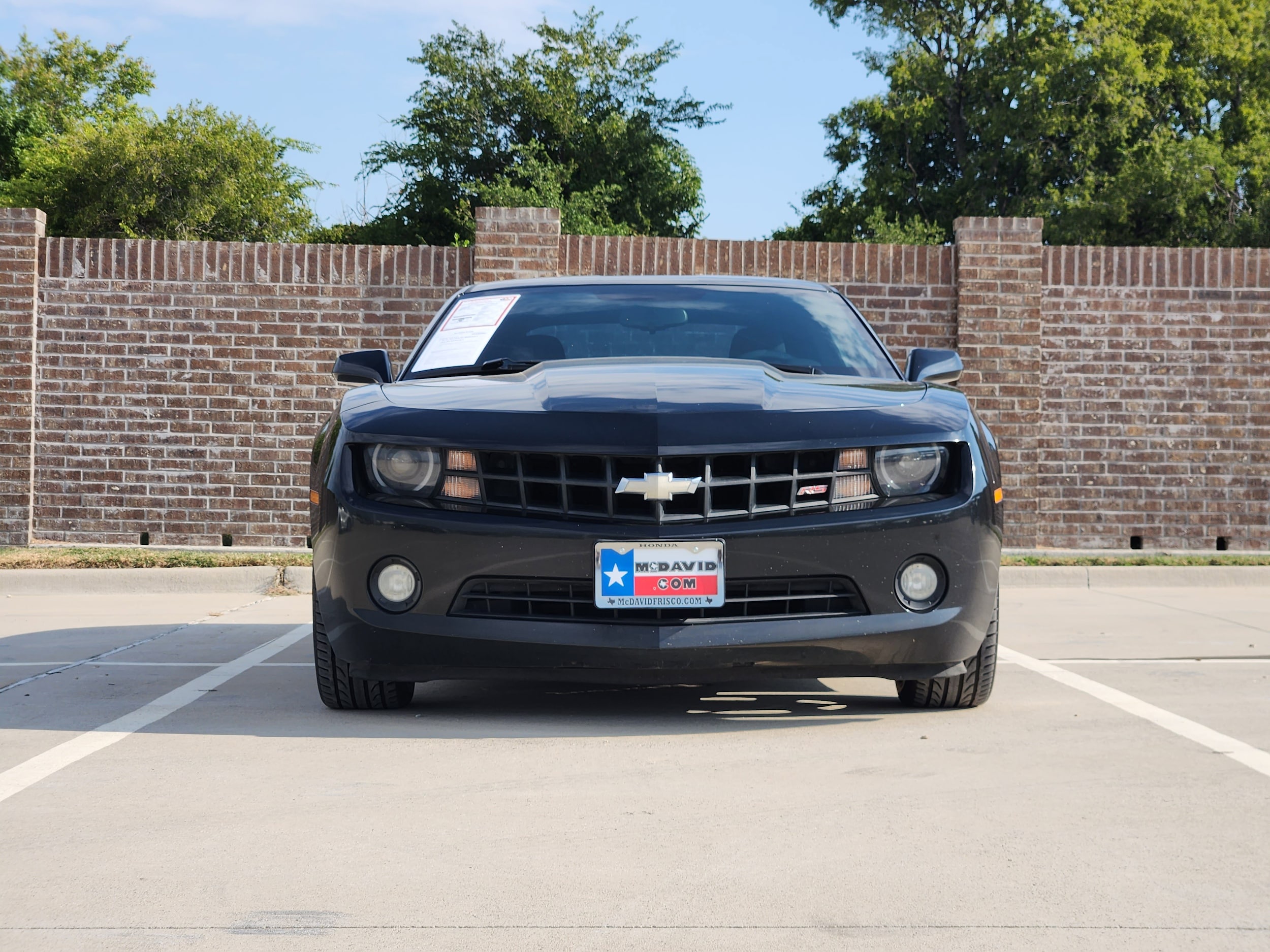 Used 2011 Chevrolet Camaro 1LT with VIN 2G1FB1ED8B9169755 for sale in Frisco, TX
