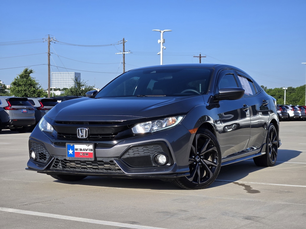 Used 2019 Honda Civic Sport Hatchback