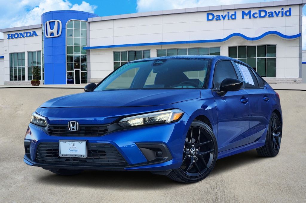 Certified 2022 Honda Civic Sport Sedan