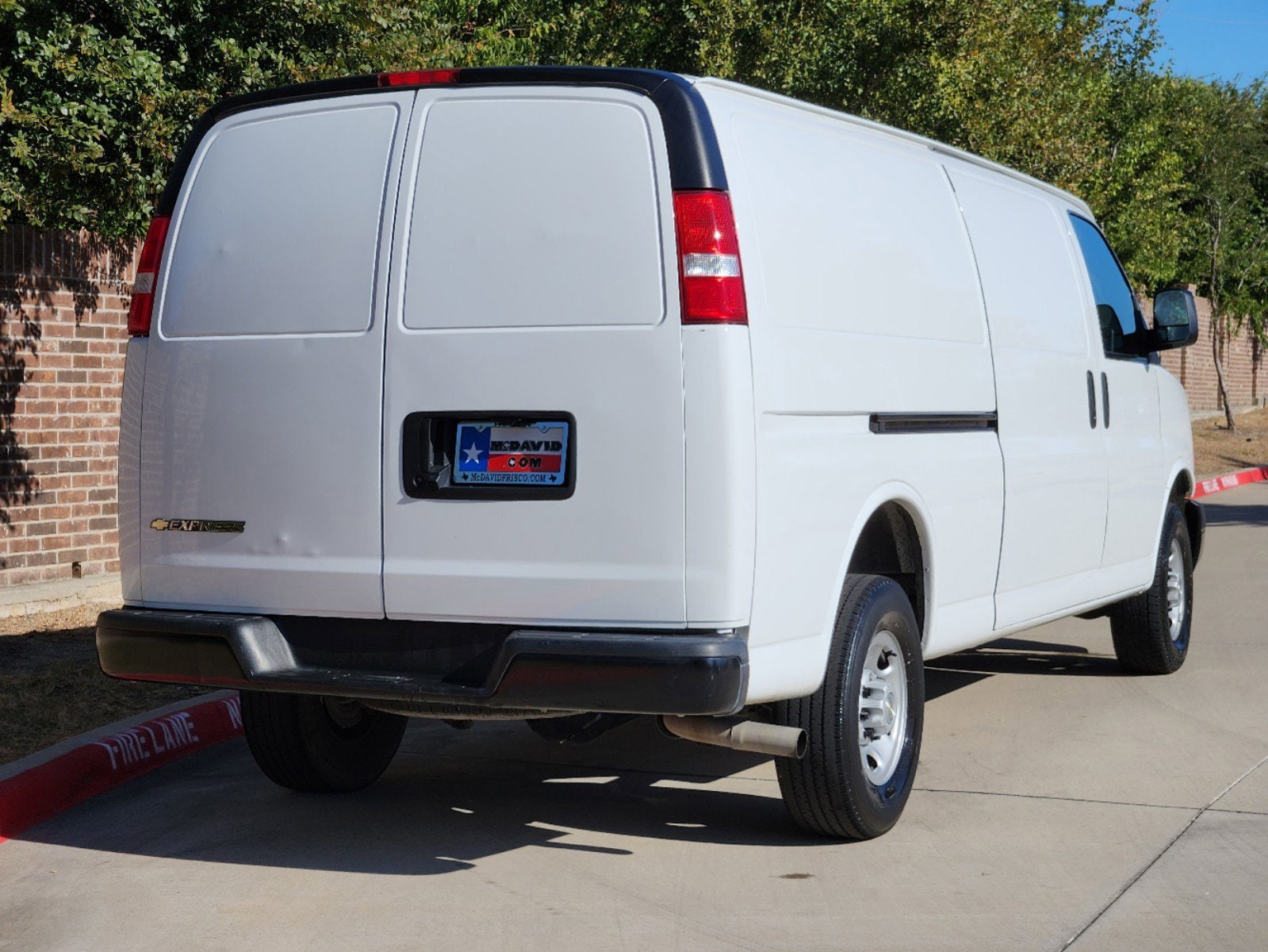 Used 2023 Chevrolet Express Cargo Work Van with VIN 1GCWGBFP3P1116304 for sale in Frisco, TX