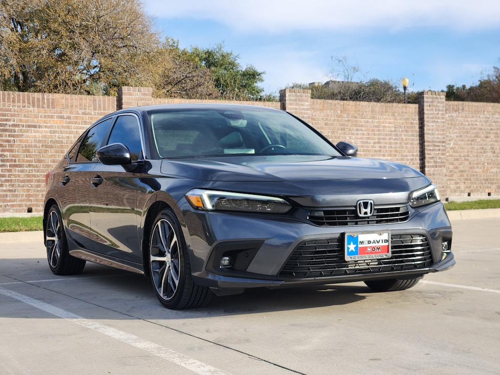 Certified 2022 Honda Civic Touring Sedan